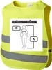 ProPlus Sicherheitsweste junior gelb one size Produktbild-Vorschau 7