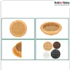 KOTARBAU® Lüftungsgitter 125 mm Rund Flansch Beige Produktbild-Vorschau 6