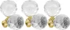 Domino Elegante Crystal Palace Möbelknopf 30mm in Gold & Produktbild-Vorschau 1