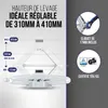Podnośnik nożycowy alca® z mechanizmem zapadkowym – udźwig Podgląd zdjęcia produktu 10