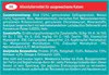 A close-up of a product label with nutritional information and instructions. Produktbild-Vorschau