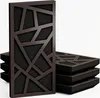A stack of acoustic panels with a decorative wooden front. Podgląd zdjęcia produktu