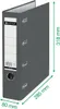 Leitz - Giro Bank Ordner Leitz A4 Dubbel 80mm PP BL | 1 Produktbild-Vorschau 5