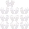 Baumwollhandschuhe weiß Größe XL, 10 Paar Weiße Handschuhe Produktbild-Vorschau 1