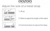 Oozoo Damen Metall Mesharmband Uhr Vintage Series grün Produktbild-Vorschau 3