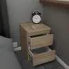 MRBLS_HOME - Nachttisch EICHE SONOMA - Nachtschrank - Produktbild-Vorschau 5