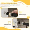 Barrière de sécurité pour chien PawHut, 76-104 cm, barrière Voir les images du produit 5