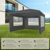 tectake® Barinas pavilon 3 x 3 m, zásuvný systém Náhled obrázku produktu 2