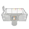 Baby Laufstall 182x 120x 66cm mit Basketball-Netz Produktbild-Vorschau 7