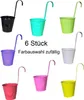 6 Stück Hängetöpfe Blumentopf 14 cm viele Farben Produktbild-Vorschau 4