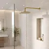 Rea Douchearm Rond Js-9021 40cm Brush Gold Productafbeelding-voorbeeld 3