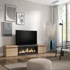 TV-Schrank, Lowboard, 208x35x45cm, Für TV-Geräte bis zu Produktbild-Vorschau 2