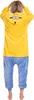 Nikcorp Jumpsuit Pyjama Damen Kinder Onesie Figur Gelb L Produktbild-Vorschau 2