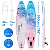 THUNDER Aurora Stand Up Paddle Board 350x81x15cm Růžová Náhled obrázku produktu 3