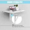 Wandklapptisch 80x60 cm, Wandklapptisch Holz Wandtisch Produktbild-Vorschau 4