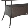 Outsunny Gartentisch Glastisch Esstisch Gartenmöbel Tisch Produktbild-Vorschau 9
