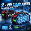 AJIEQAQ 21V Akku Schlagschrauber & Schlagbohrmaschine Produktbild-Vorschau 5