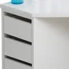 Coiffeuse CLIPOP,114x55x140cm Coiffeuse d'angle avec Voir les images du produit 4