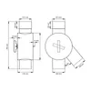 Wasserverteiler Wasserweiche Kupfer DN 100 inkl. Adapter Produktbild-Vorschau 7