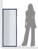 Berlin Blau Wandspiegel Cm 55X2X150 ( Innenspiegel Grösse Produktbild-Vorschau 8