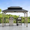 Zedernholz Gazebo Zupo - 360cm x 240cm, braun Produktbild-Vorschau 2
