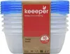 keeeper "fredo fresh" dóza na potraviny 0,5 litra štvorcová Náhľad obrázku produktu 2