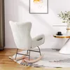 MODFU Schaukelstuhl Relaxsessel Polsterstuhl mit Produktbild-Vorschau 10