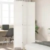 vidaXL Divisorio 3 pezzi bianco in legno massello di Anteprima dell’immagine prodotto 2