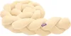 Ecru - Geflochtene Bettschlange Bettumrandung für Babybett Produktbild-Vorschau 5