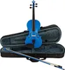Klassische Violine, Größe 4/4, Holz, blau, Koffer aus Produktbild-Vorschau 2