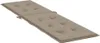 vidaXL Cuscino per sedia a sdraio Taupe (75+105)x50x4 cm Anteprima dell’immagine prodotto 4