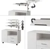 Comodino camera da letto Vicco Bora Bianco 80 x 88 cm con Anteprima dell’immagine prodotto 5