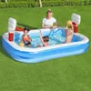 Bestway® Family Pool Basketball 251 x 168 x 102 cm, eckig Produktbild-Vorschau 21
