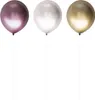 Oblique Unique Luftballon Set 7 Stk. Geburtstag Party Produktbild-Vorschau 2
