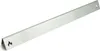 A stainless steel grill heat shield or flavorizer bar, angled diagonally against a white background. Anteprima dell’immagine prodotto