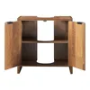 An open cabinet with two shelves, showing the interior. Produktbild-Vorschau