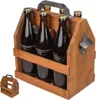 Holz Flaschenhalter Flaschenträger für 6 Flaschen a 0,5 l Produktbild-Vorschau 1