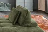 KAWOLA Sofa WIOLO Schlafsofa Daybed velvet moosgrün Produktbild-Vorschau 3