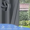 2er-Set Outdoor Vorhang mit Ösen Gardinen Produktbild-Vorschau 4