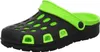 Badeschuhe Clog KL1860-BKGR aus EVA, Schwarz, leicht und Produktbild-Vorschau 1