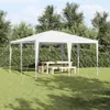 vidaXL Tenda per feste bianca 400 x 400 x 266 cm in Anteprima dell’immagine prodotto 2