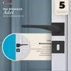 DOMINO Türgriff Drückergarnitur BB-Buntbart | Rosette | Produktbild-Vorschau 6