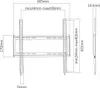 Meuble TV Ewent EW1502 LED/LCD 32" - 55" 35 kg Voir les images du produit 7