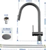 Cecipa Wasserhahn Küche Küchenarmatur Ausziehbar 360° Produktbild-Vorschau 7
