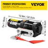 VEVOR 13M elektrický naviják z nerezové oceli, 12V Náhled obrázku produktu 7