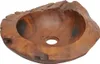 vidaXL Bacino in teak massiccio 45 cm Anteprima dell’immagine prodotto 4