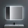dopporo Badspiegel mit Beleuchtung 90x70cm LED Produktbild-Vorschau 1
