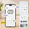 NiiMbot Etiketten Rolle O Weiß 150 St. A2A68351901 Produktbild-Vorschau 6