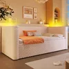 Flieks Hydraulisches Schlafsofa 90x200cm mit Stauraum, Produktbild-Vorschau 3
