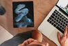 MuchoWow® Mauspad Mousepad Blaue Schlange 19x23 cm - Produktbild-Vorschau 3